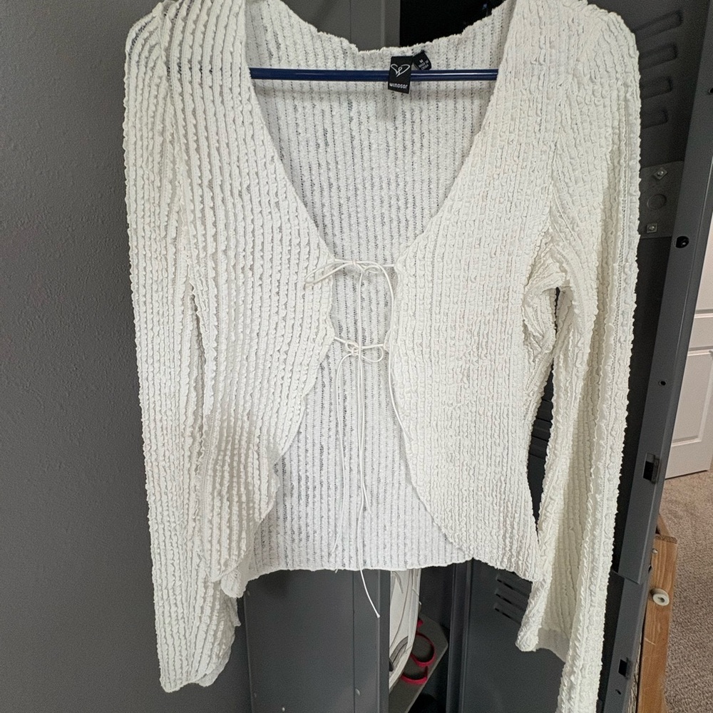 Windsor Cream Textured Sweater